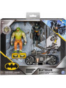 FIGURINE BATMAN TRANSFORMING BATCYCLE BATTLE DC COMICS 6067444