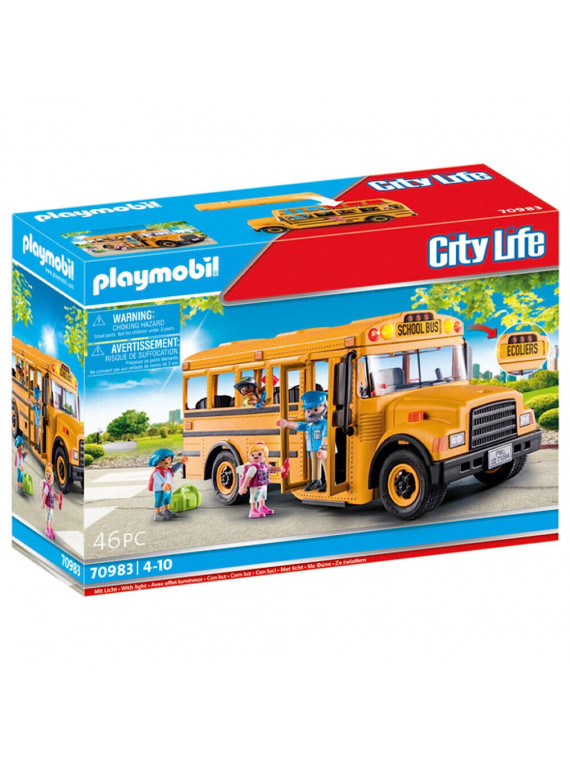 PLAYMOBIL 70983 CITYLIFE  BUS SCOLAIRE