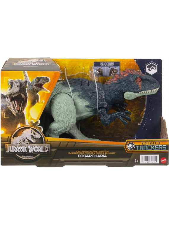 Jurassic World Figurine articulée Eocarcharia Rugissement Féroce avec Son hlp17