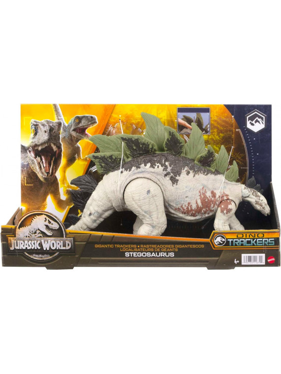 Jurassic World Figurine articulée Stegosaurus Rugissement Féroce avec Son hlp24