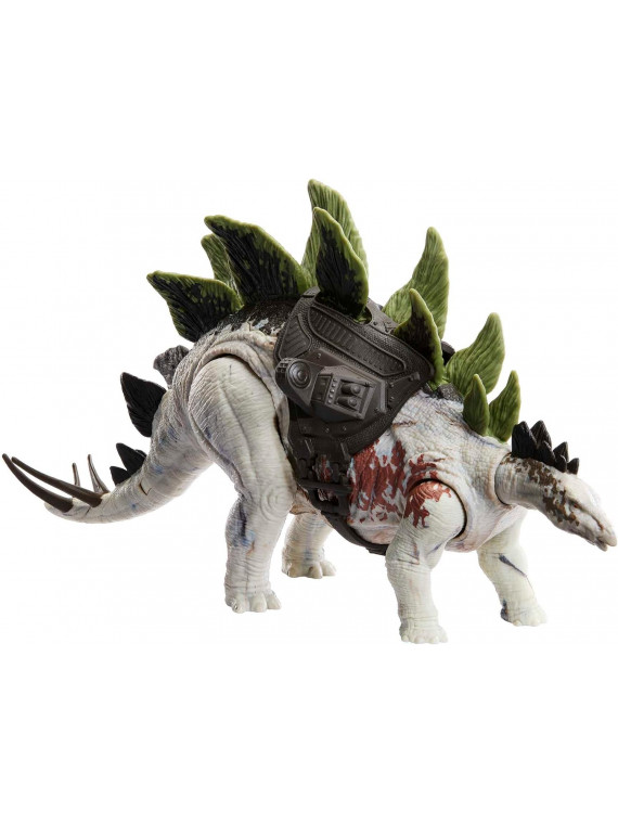 Jurassic World Figurine articulée Stegosaurus Rugissement Féroce avec Son hlp24