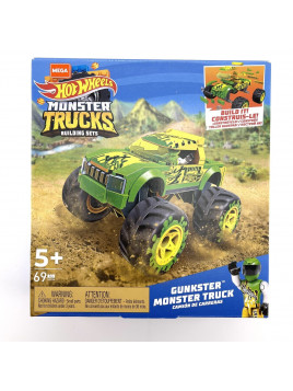 MEGA Construx Monster Truck Gunkster Hot Wheels...