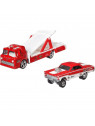 HOT WHEELS TEAM TRANSPORT 65 MERCURY COMET CYCLONE ET FORD C-800