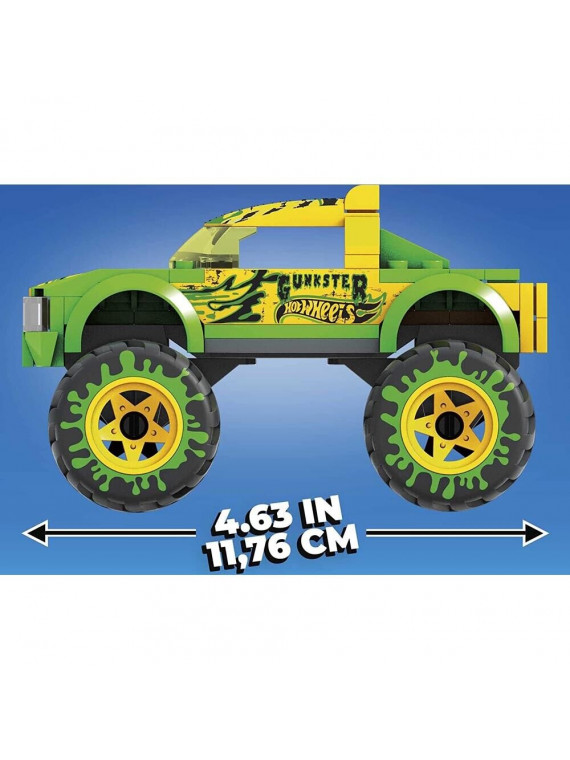 MEGA Construx Monster Truck Gunkster Hot Wheels - Coffret Construction HDJ94