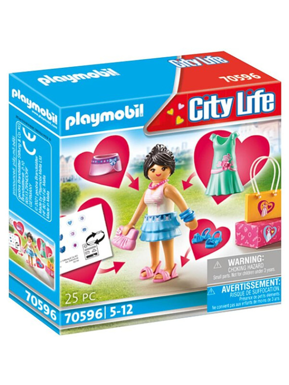 PLAYMOBIL  70596 CITY LIFE Figurine mode pour  fille