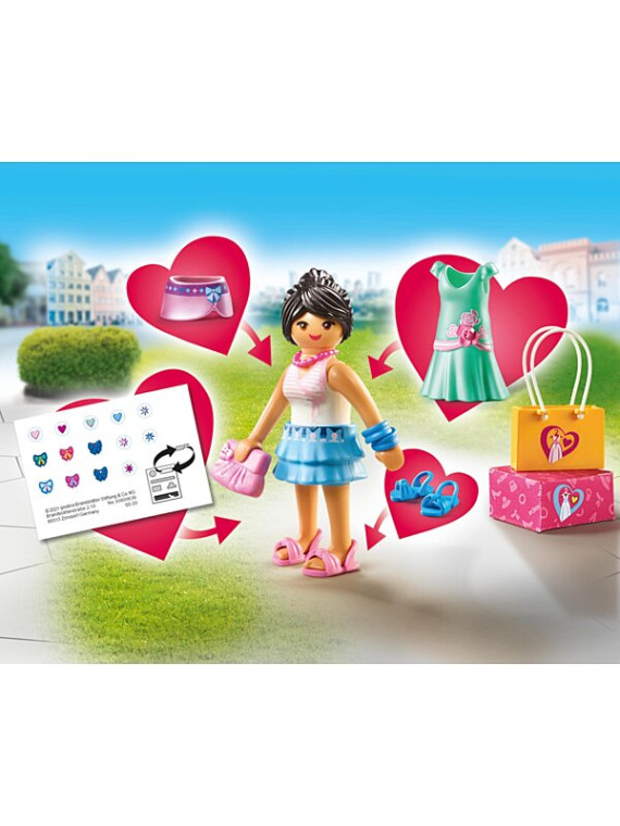 PLAYMOBIL  70596 CITY LIFE Figurine mode pour  fille