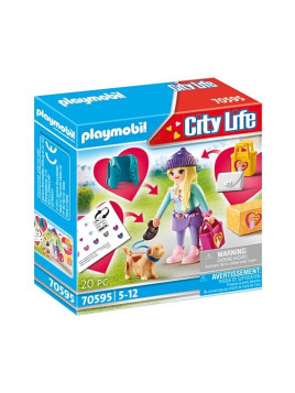 PLAYMOBIL  70595 CITY LIFE fashion fille avec...