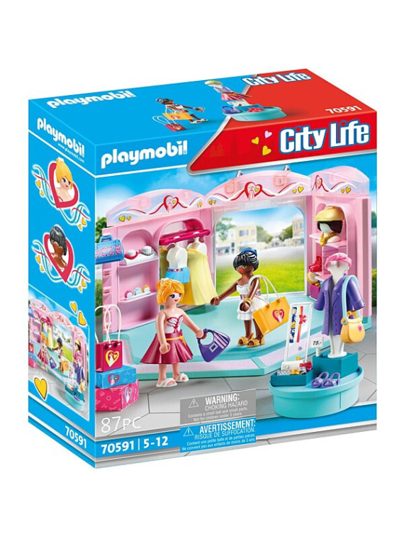 PLAYMOBIL  70591 CITY LIFE Boutique  de mode