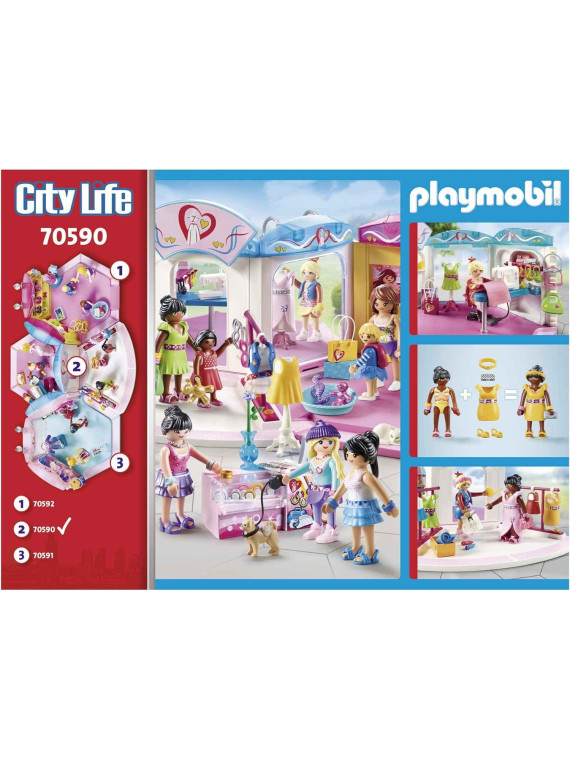 PLAYMOBIL  70590  CITY LIFE  Atelier Design de Mode