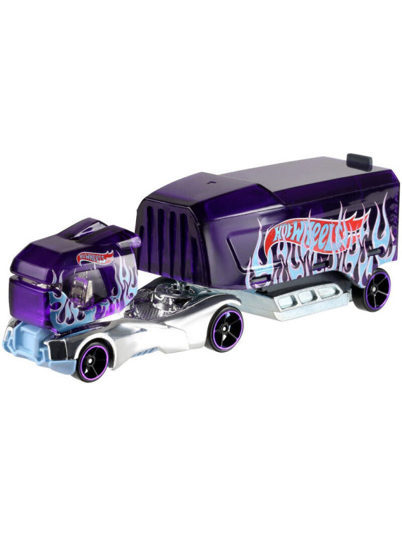 HOT WHEELS  CAMION TRACK STARS  AERO BLAST VIOLET  BFM60