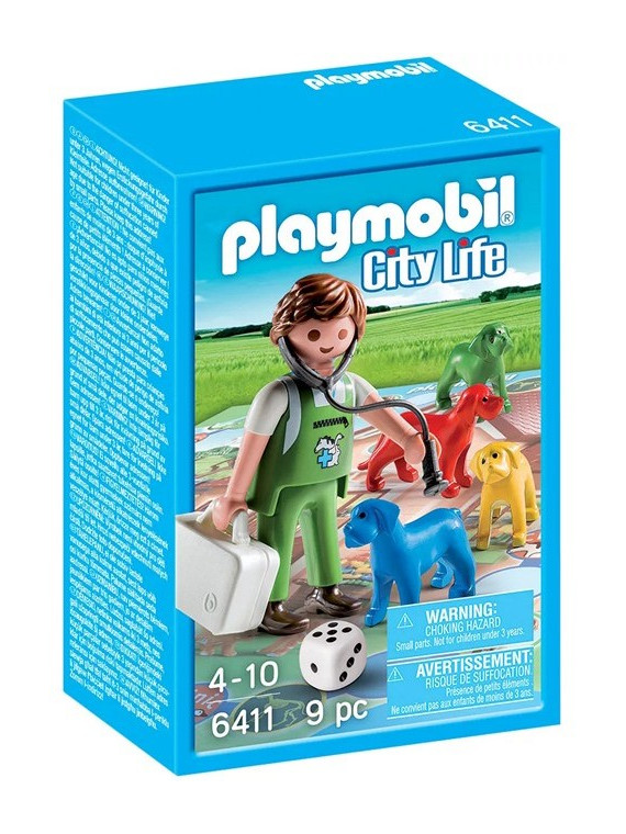 Playmobil 6411 City Life Vétérinaire