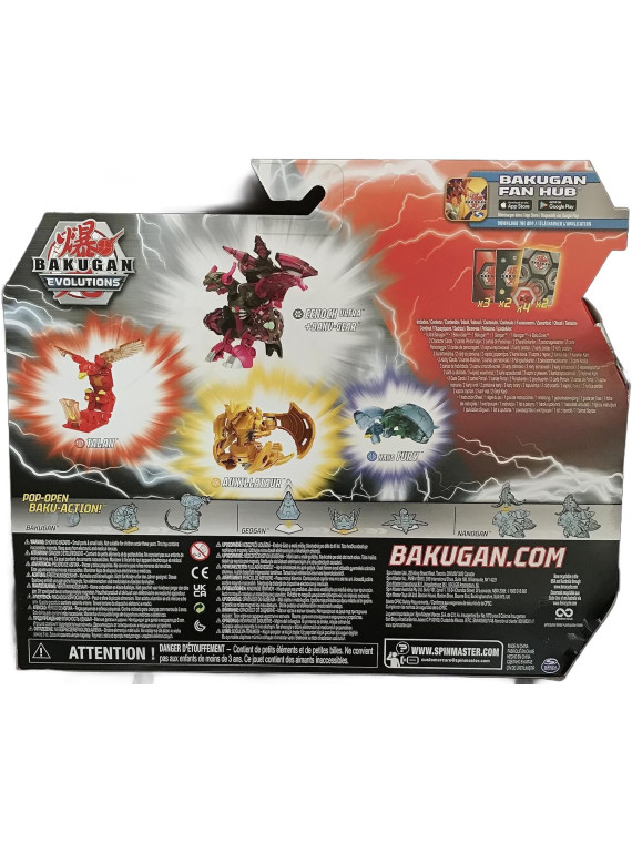 Bakugan Pack d'amplis de combat Evolutions 6065588