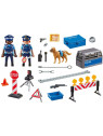 PLAYMOBIL 6924 Barrage de police City Action  Les policiers