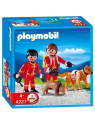 PLAYMOBIL 4227  SECOURISTES AVEC CHIENS DE SAUVETAGE