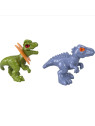 Imaginext  Jurassic World  bébé Dinosaure GIGA ET DILOPHOSAURUS hlm74