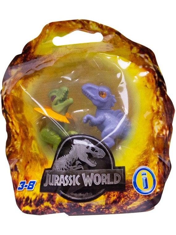 Imaginext  Jurassic World  bébé Dinosaure GIGA ET DILOPHOSAURUS hlm74