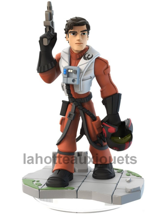 FIGURINE INFINITY 3.0 STAR WARS POE DAMERON