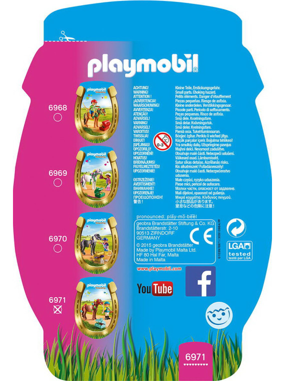 Playmobil 6971 Poney à Décorer Papillon