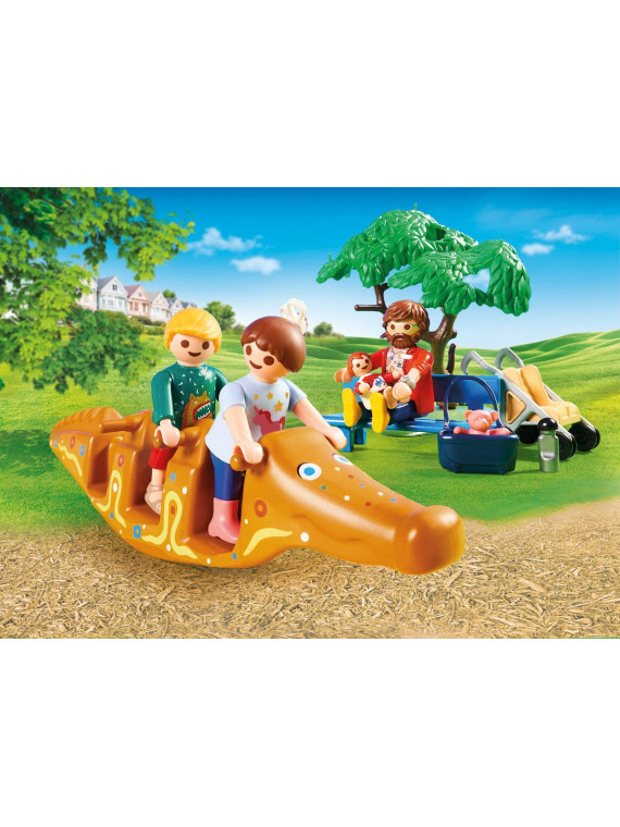 PLAYMOBIL 70281 CITY LIFE PARC DE JEUX ET ENFANTS