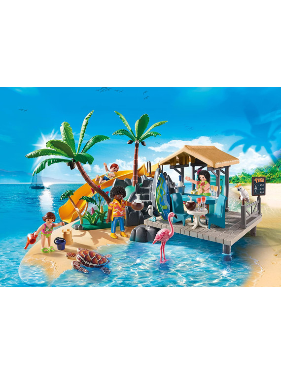 PLAYMOBIL 9162 FAMILY FUN LE BAR DE PLAGE