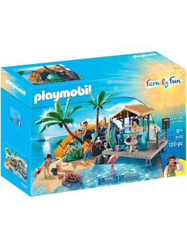 PLAYMOBIL 9162 FAMILY FUN LE BAR DE PLAGE