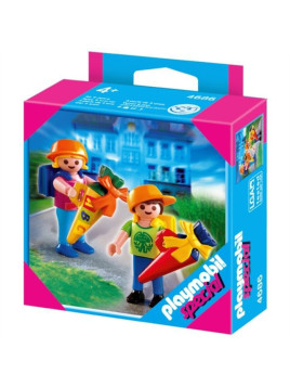 PLAYMOBIL SPECIAL 4686 ECOLIERS PREMIER JOUR...