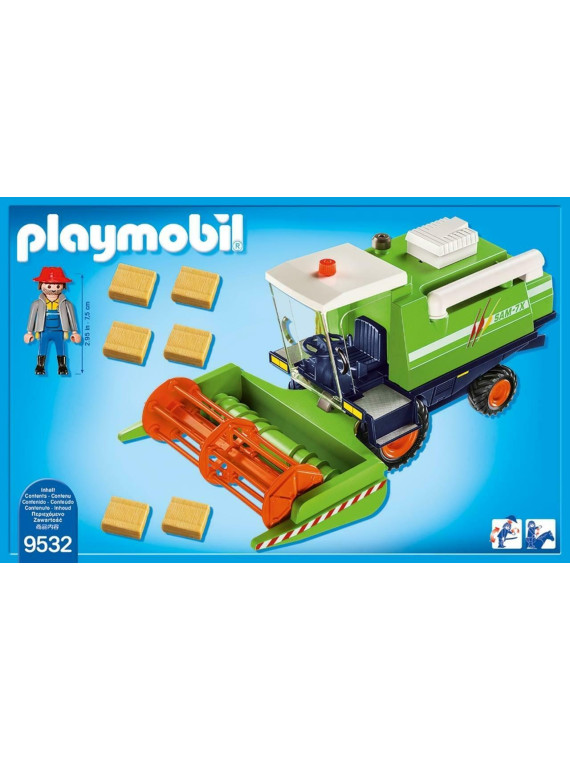 PLAYMOBIL Country 9532 Moissonneuse-Batteuse