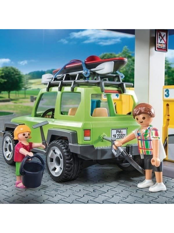 PLAYMOBIL City Life: Station Essence Set 70201