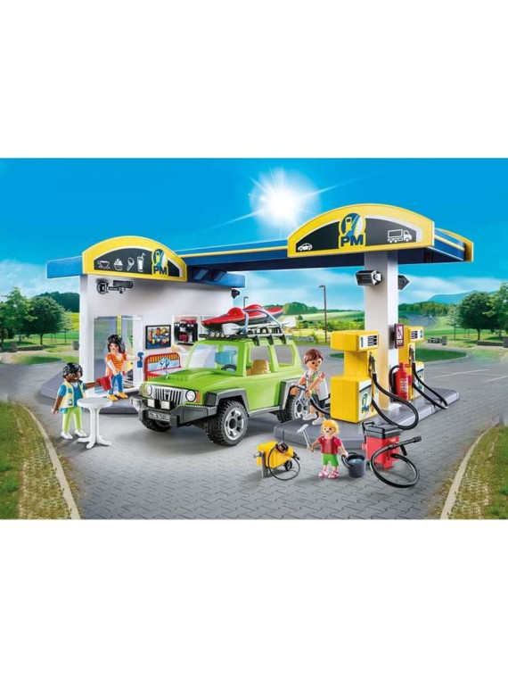 PLAYMOBIL City Life: Station Essence Set 70201