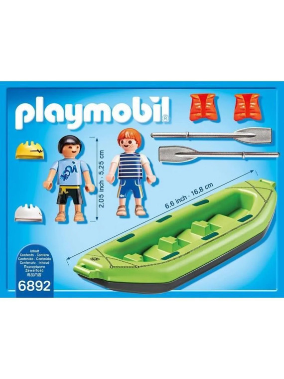 PLAYMOBIL 6892 Summer Fun Enfants avec Kayak Pneumatique