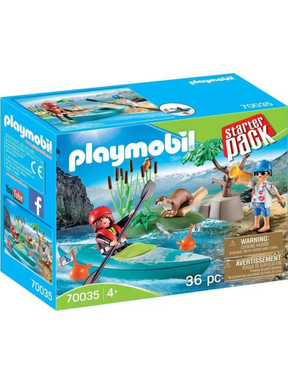 PLAYMOBIL 70035  Family Fun  StarterPack Sportifs et kayak