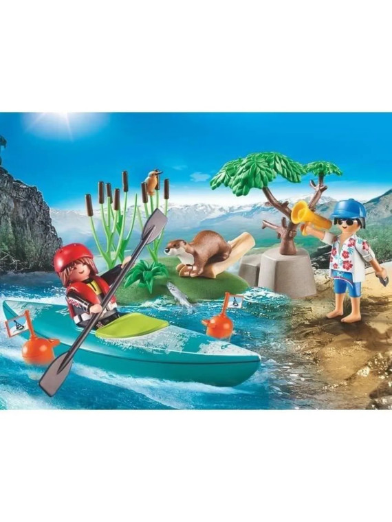 PLAYMOBIL 70035  Family Fun  StarterPack Sportifs et kayak