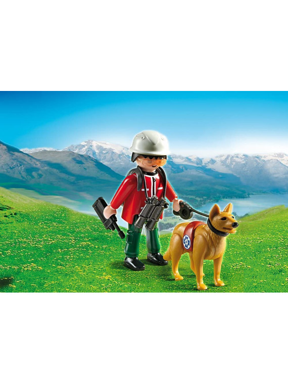 PLAYMOBIL Country 5431 Sauveteur de Montagne avec Chien