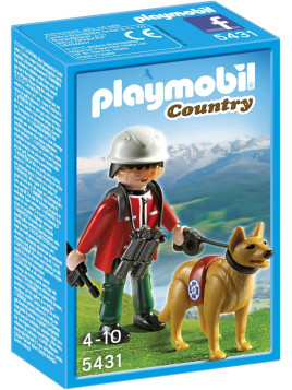 PLAYMOBIL Country 5431 Sauveteur de Montagne...