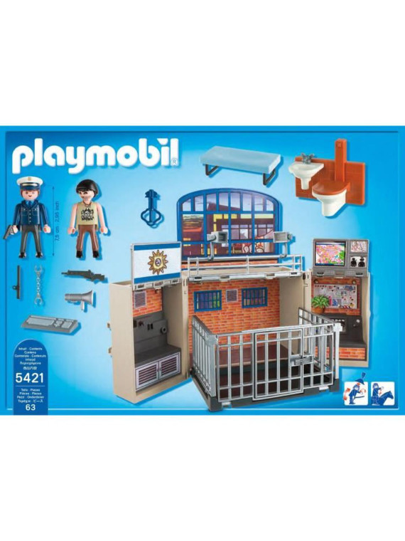 PLAYMOBIL City action  5421 Coffre Poste de Police