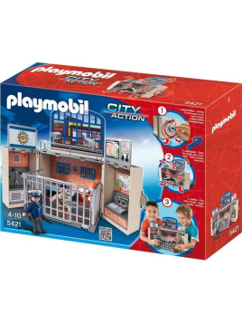 PLAYMOBIL City action  5421 Coffre Poste de Police