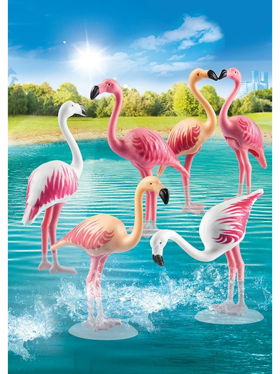 Playmobil 70351 Family fun couple de flamands roses