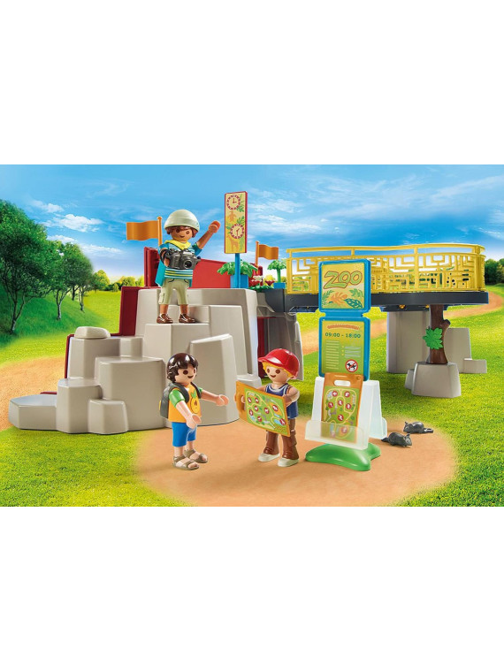 playmobil 71190 family fun parc animalier