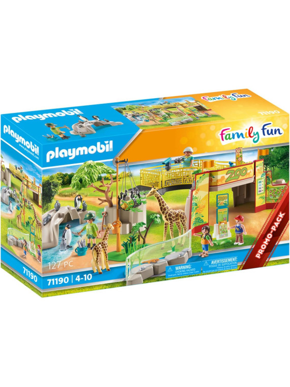 playmobil 71190 family fun parc animalier