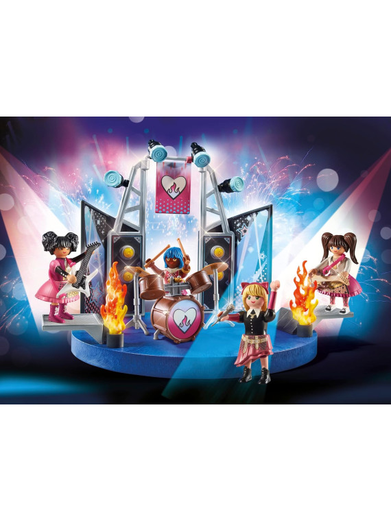 Playmobil  City Life 71042 Groupe de Rock