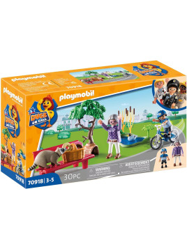 Playmobil 70918 Duck on Call  Policière et Animaux