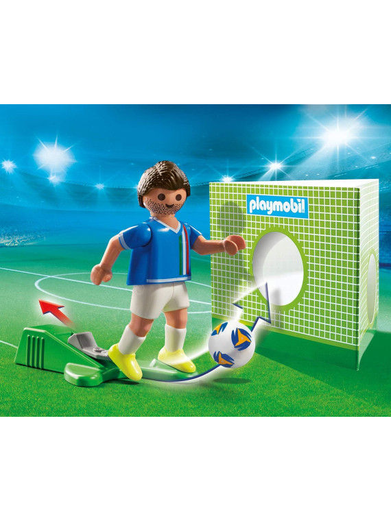 PLAYMOBIL 70485 Sports et Action Joueur de foot Italie