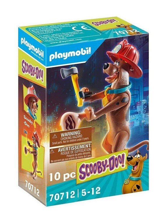 PLAYMOBIL 70712 SCOOBY DOO ! POMPIER