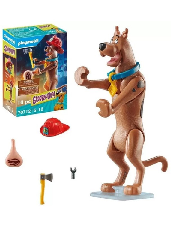 PLAYMOBIL 70712 SCOOBY DOO ! POMPIER