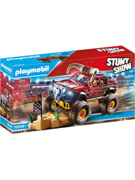 PLAYMOBIL 70549  Stuntshow 4x4 de cascade Taureau