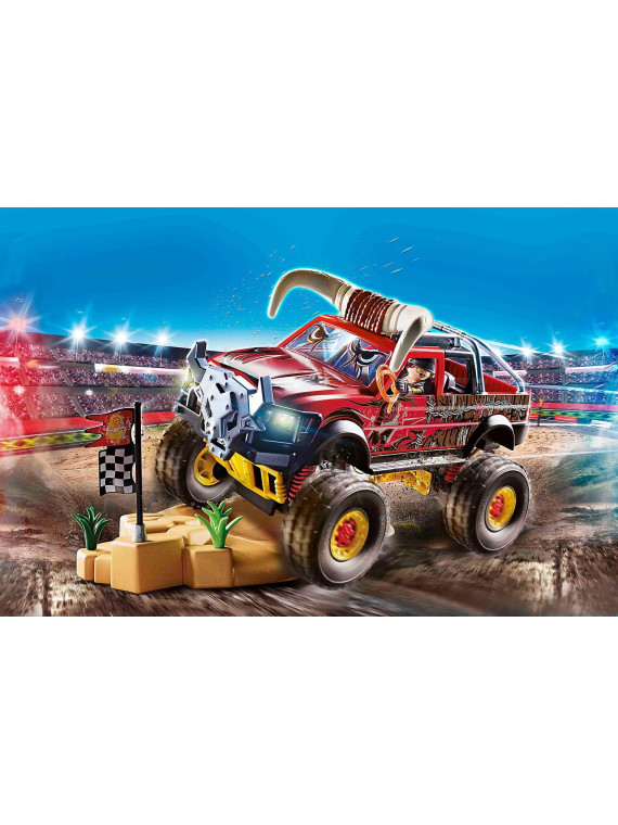 PLAYMOBIL 70549  Stuntshow 4x4 de cascade Taureau