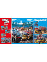 PLAYMOBIL 70549  Stuntshow 4x4 de cascade Taureau