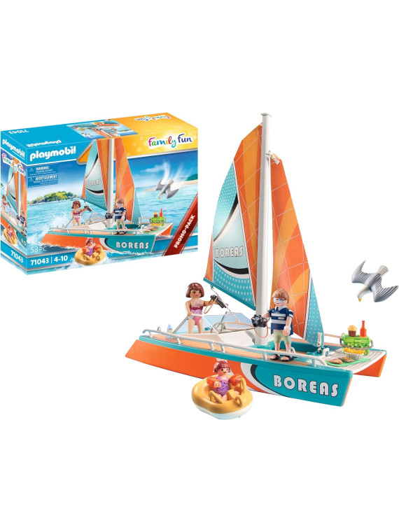 PLAYMOBIL 71043 Family Fun  Promo Pack Catamaran