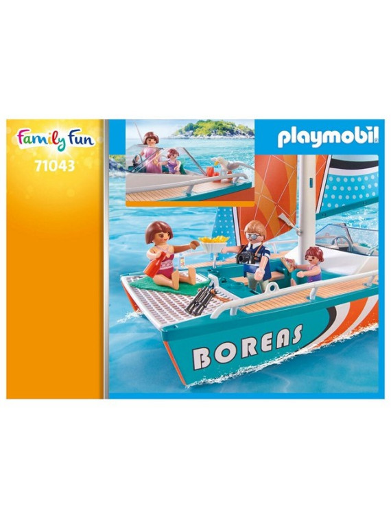 PLAYMOBIL 71043 Family Fun  Promo Pack Catamaran