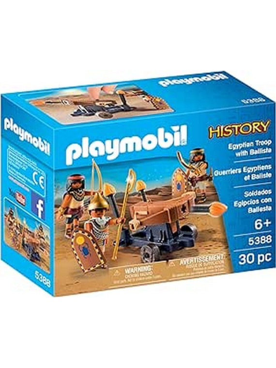 Playmobil history 5388 Soldats du Pharaon avec catapulte